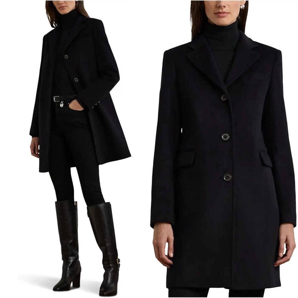 ☀️NEW☀️Ralph Lauren SB Wool Coat 4